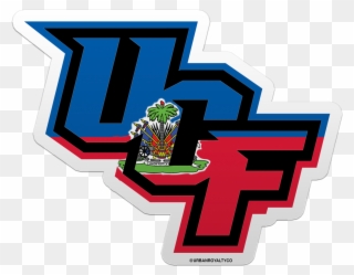 Proud Ucf Haitian - Black And White Ucf Logo Clipart