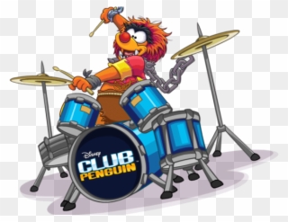 Drum Clipart Club Penguin - Club Penguin - Png Download