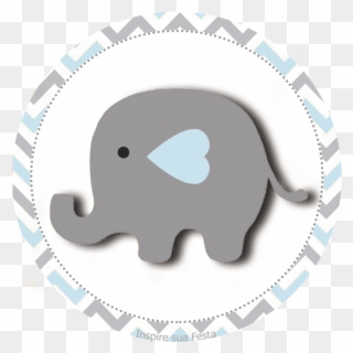 Blue Elephant Animals Babyshower Baby Decoration Scrapb Clipart