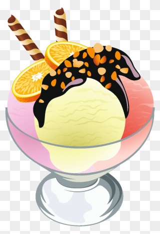 Free Png Ice Cream Sundae Transparent Picture Png Images - Ice Cream Vector Png Clipart