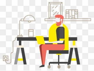 Sofa The Family - Clip Art On Coworking Culture - Png Download