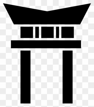 Png File - Simbolo Torii Clipart