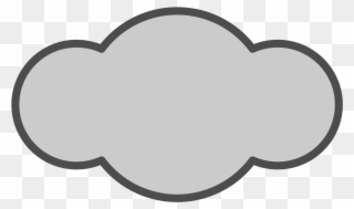 Cloudy Today With Highs In The 30s - Heart Clipart