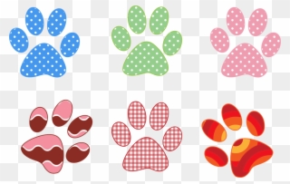Hight Resolution Of Dog Paw Puppy Printing Paper - Love My Cavalier King Charles Spaniel Clipart