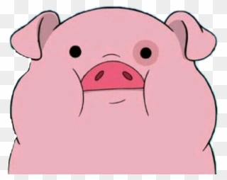 Pig Sticker - Pato De Gravity Falls Clipart