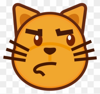 Phantom Open Emoji 1f63e - Cat Love Emoji Png Clipart