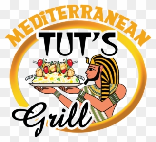 Mediterranean Food Delivery - Tut's Grill Clipart