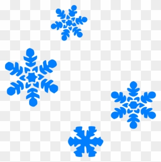 Snow Flakes Clip Art - Png Download