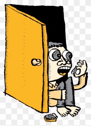 Affirmative Anchovy Action - Illustration Clipart