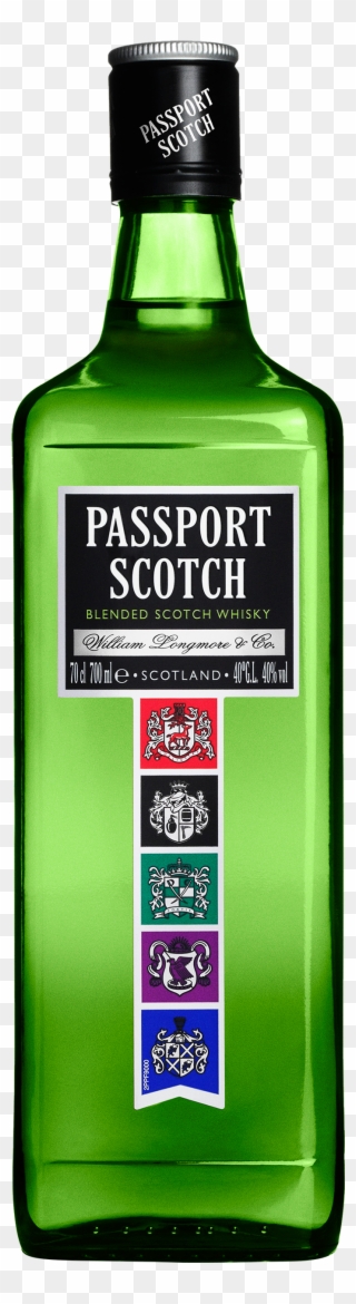 Packshot Passport Scotch - Passport Scotch Whisky Clipart