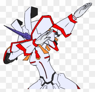 I Will Rival Him With Four High Quality Dabs - Zero Two Dabbing Clipart