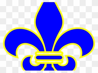 Pancake Clipart Boy Scout - Turquoise Fleur De Lis Clipart - Png Download