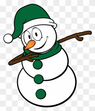 Bleed Area May Not Be Visible - Cool Christmas Drawings Snowman Clipart