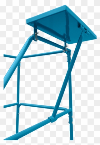 Ladder Shelf Tray - Aluminium Clipart