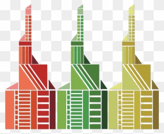 Skyscrapers - Commercial Building Clipart