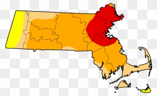 Farm Clipart Drought - Map Of Massachusetts - Png Download