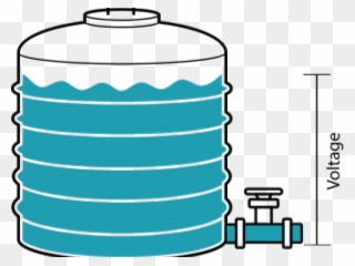 Tanks Clipart Transparent Background - Water Storage Tank Drawing - Png Download