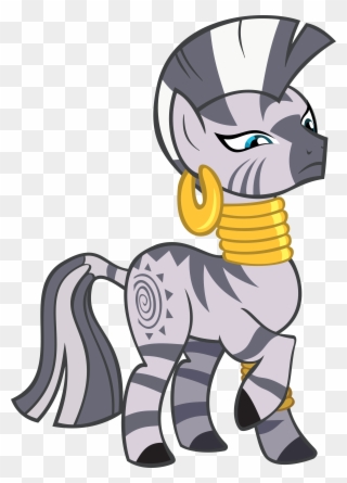 View Ms Zecora S Not Amused For Her , 1mib, - Mlp Zebra Clipart