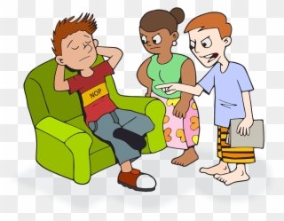 Students Respectful Clipart - Joke On Papa Ki Pari - Png Download