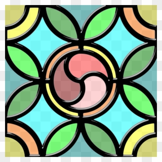 Medium Image - Stained Glass Clipart - Png Download