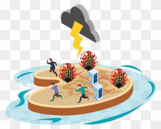 Business Continuity Management - Illustration Clipart