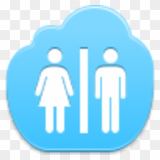 Girls And Boys Bathroom Sign Clipart