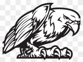 Black Eagle Clipart Eagle Mascot - Eagle Mascot Png Transparent Png