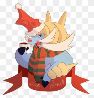 “ Have A Holiday Samurott Sip & Smile Available On - Samurott Christmas Clipart