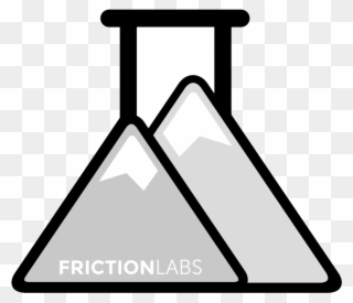 Frictionlabs Sticker Grayscale - Friction Labs Clipart