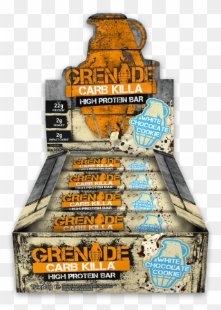 Grenade Carb Killa Protein Bars - Grenade Carb Killa White Chocolate Clipart