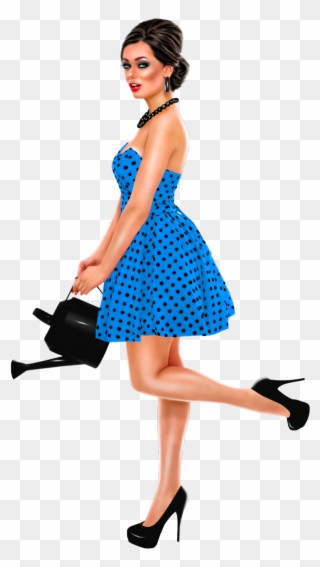Pinup Garden By Lysisange - Photo Shoot Clipart