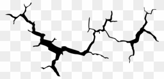 Image Library Library Cracked Vector Background - Floor Crack Vector Clipart