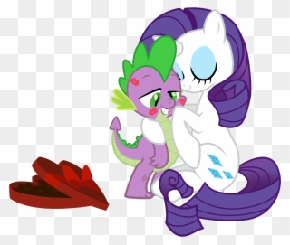 **imagnetsux Rolled A Random Image Posted In Comment - My Little Pony Kissing Rarity Clipart
