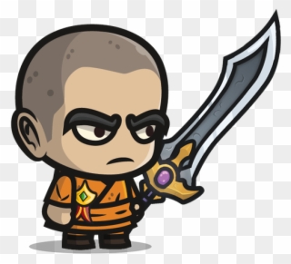 This Is My Sword, We Are One And The Same - Chibi Ronaldo Clipart