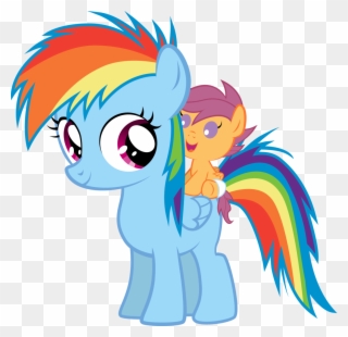 People Have Two Nipples And Vengeance Usually Kills - Rainbow Dash My Little Pony Baby Clipart