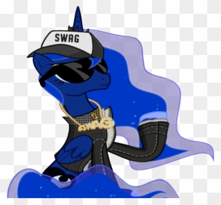 I Can See How This Can Mislead You To Thinking Of R34, - Mlp Swag Luna Clipart