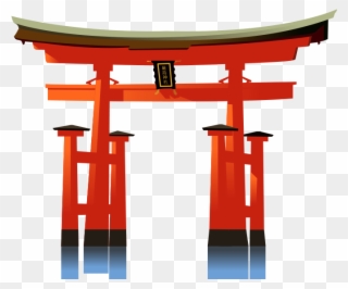 Itsukushima Miyajima The Great Transparent Background Clipart