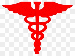 Doctor Symbol Clipart Medical Sign - Staff Of Hermes Vector - Png Download