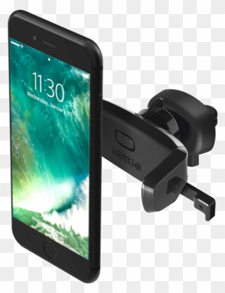 Iottie Easy One Touch Mini Air Vent Car Mount Holder - Apple Battery Case Car Mount Clipart