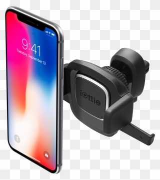 Iottie Easy One Touch 4 Air Vent Car Mount Holder Cradle - Iottie Easy One Touch 4 Air Vent Mount Clipart