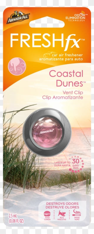 Armor All® Freshfx™ Car Air Freshener Vent Clip Coastal - Png Download