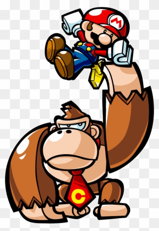 Super Mario Wiki Β - Mario Vs. Donkey Kong Clipart