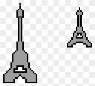 Eiffel Tower - Marking Tools Clipart