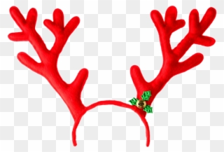 Largest Collection Of Free To Edit Reindeer And Santa - Cuernos De Reno Clipart