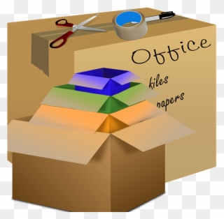 Boxes, Moving, Moving Boxes, Cardboard, House, Home - Moving Boxes Clip Art - Png Download