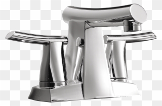 Green Tea Collection - 4 Inch Centerset Bathroom Faucet Brushed Chrome Clipart