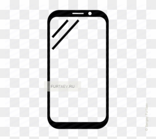 Clipart Black And White Download Samsung Galaxy Vector - Smartphone White Vector Png Transparent Png