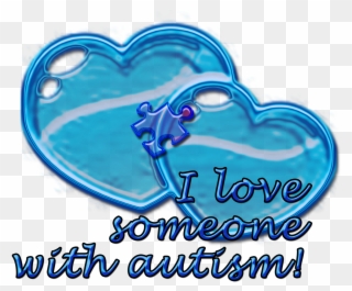 As April Is Autism Awareness Month, I Am Continually - Heart Clipart