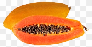 Papaya, Fruit, Tropical Fruit, Food, Fruit Bomb - Orange Papaya Clipart
