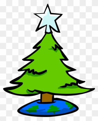 Small Ice Christmas Tree - Small Picture Of Christmas Tree Clipart